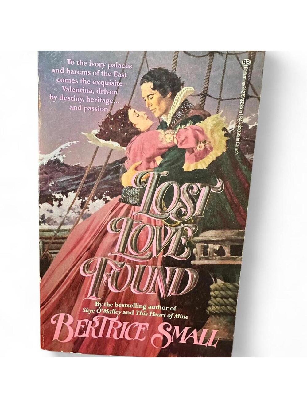 Lost Love Found by Bertrice Small Vintage 1989 Paperback Historical Romance